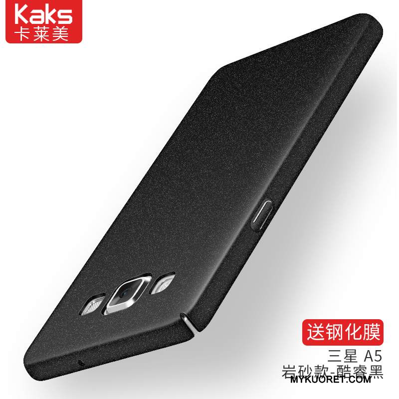 Kuori Samsung Galaxy A5 2015 Suojaus Kova Puhelimen Kuoret, Kotelo Samsung Galaxy A5 2015 Trendi Pesty Suede