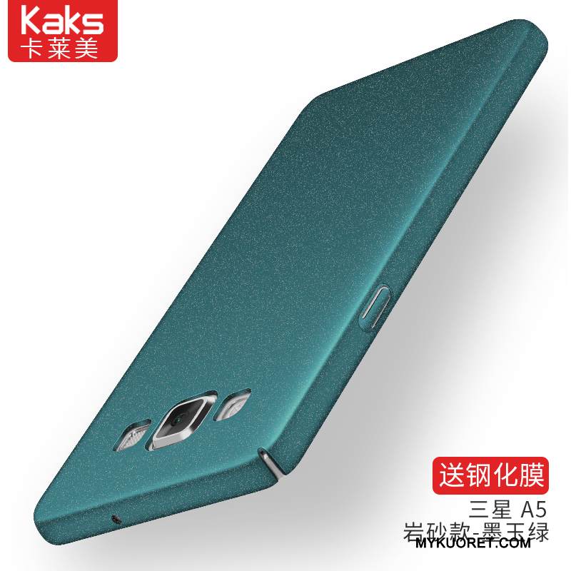 Kuori Samsung Galaxy A5 2015 Suojaus Kova Puhelimen Kuoret, Kotelo Samsung Galaxy A5 2015 Trendi Pesty Suede