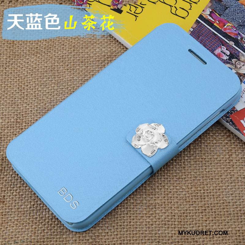 Kuori Samsung Galaxy A5 2015 Suojaus Puhelimen Kuoret Punainen, Kotelo Samsung Galaxy A5 2015 Nahka