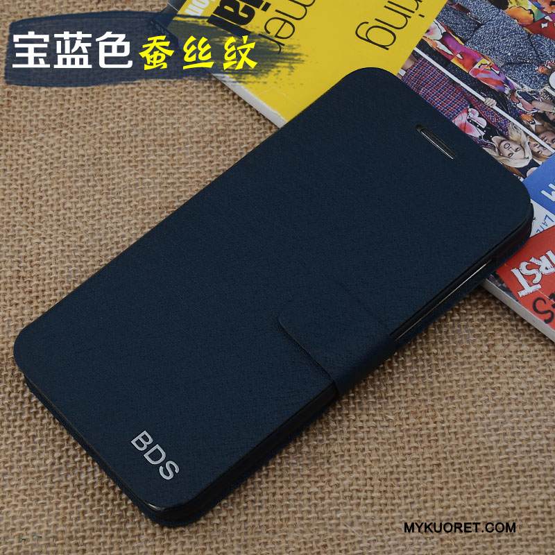 Kuori Samsung Galaxy A5 2015 Suojaus Puhelimen Kuoret Punainen, Kotelo Samsung Galaxy A5 2015 Nahka