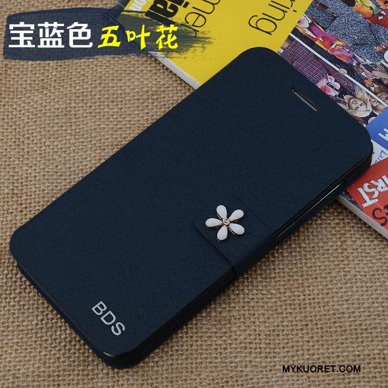 Kuori Samsung Galaxy A5 2015 Suojaus Puhelimen Kuoret Punainen, Kotelo Samsung Galaxy A5 2015 Nahka