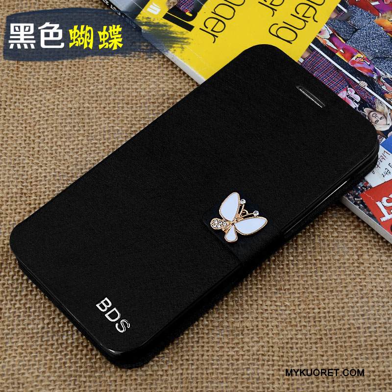 Kuori Samsung Galaxy A5 2015 Suojaus Puhelimen Kuoret Punainen, Kotelo Samsung Galaxy A5 2015 Nahka