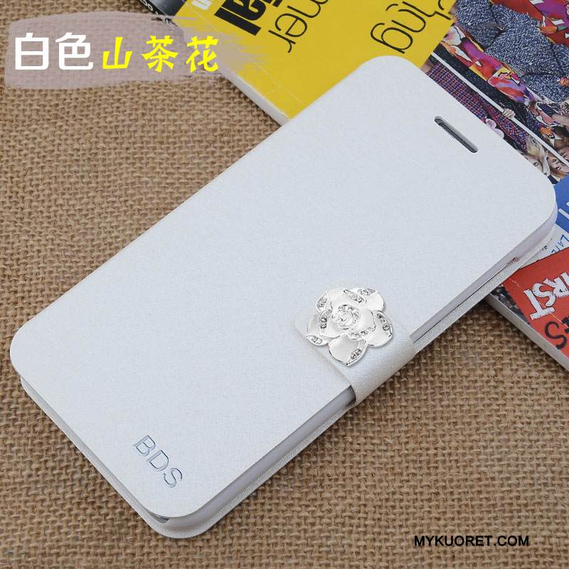 Kuori Samsung Galaxy A5 2015 Suojaus Puhelimen Kuoret Punainen, Kotelo Samsung Galaxy A5 2015 Nahka