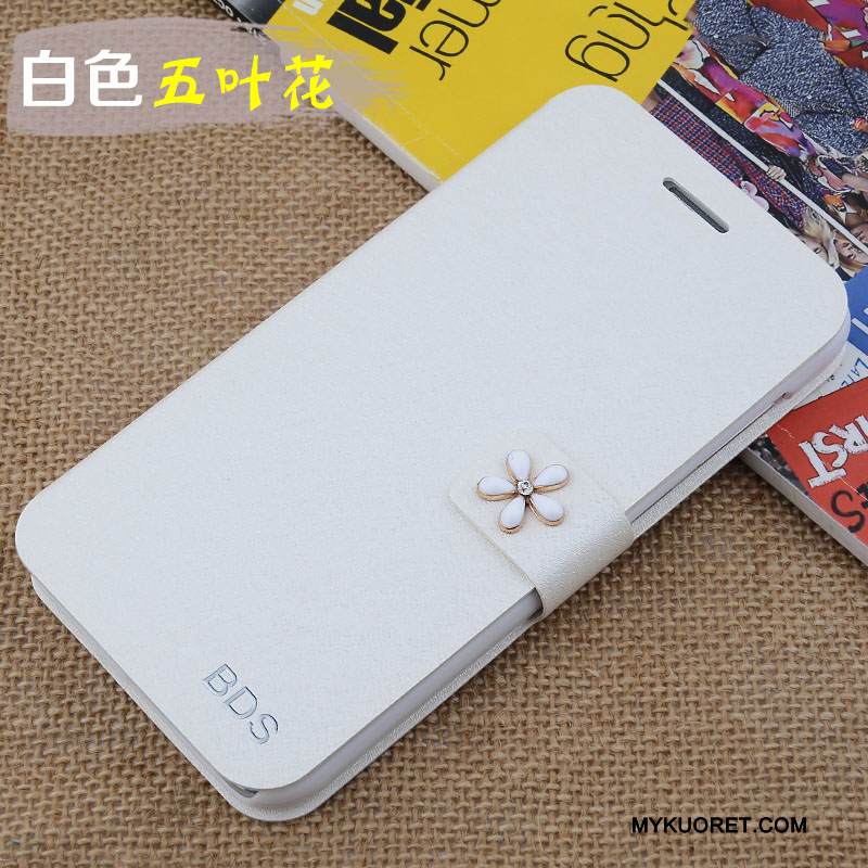 Kuori Samsung Galaxy A5 2015 Suojaus Puhelimen Kuoret Punainen, Kotelo Samsung Galaxy A5 2015 Nahka