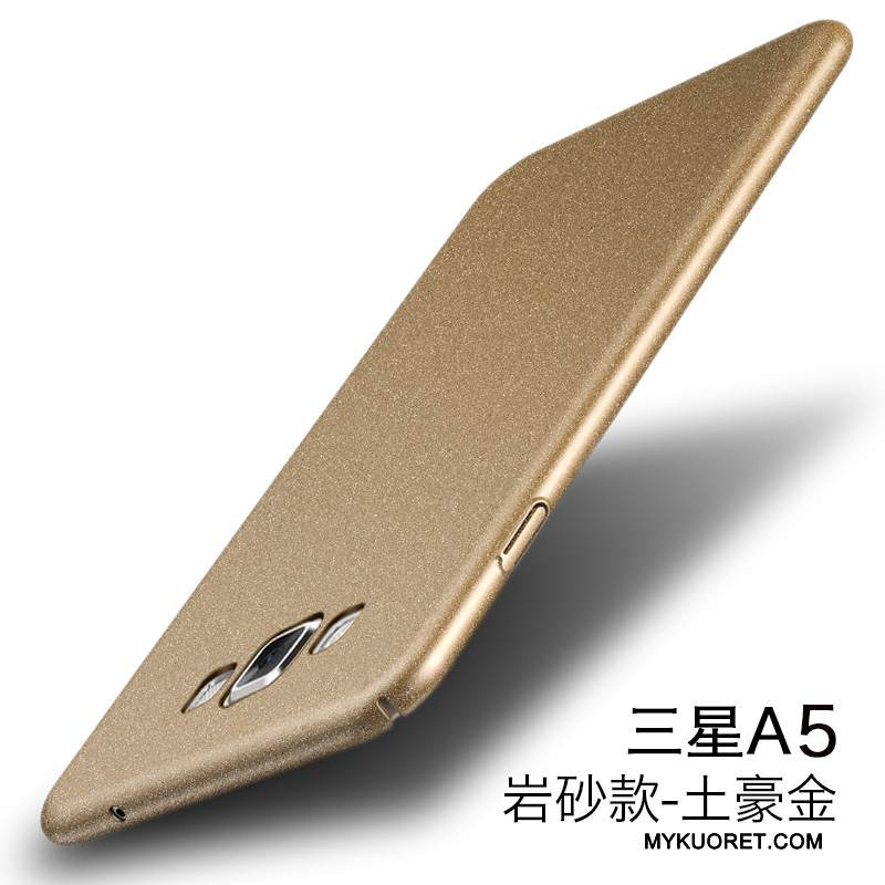 Kuori Samsung Galaxy A5 2015 Suojaus Ultra Kalvo, Kotelo Samsung Galaxy A5 2015 Pesty Suede Ohut