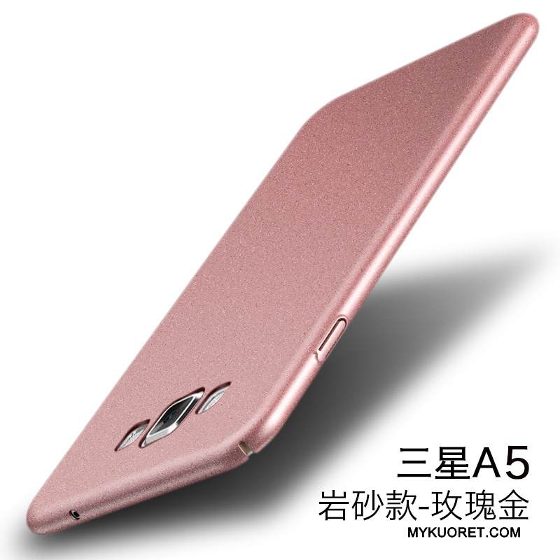 Kuori Samsung Galaxy A5 2015 Suojaus Ultra Kalvo, Kotelo Samsung Galaxy A5 2015 Pesty Suede Ohut