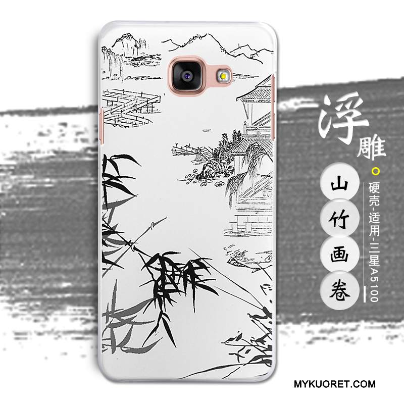 Kuori Samsung Galaxy A5 2016 Kohokuviointi Puhelimen Kuoret Jauhe, Kotelo Samsung Galaxy A5 2016 Suojaus