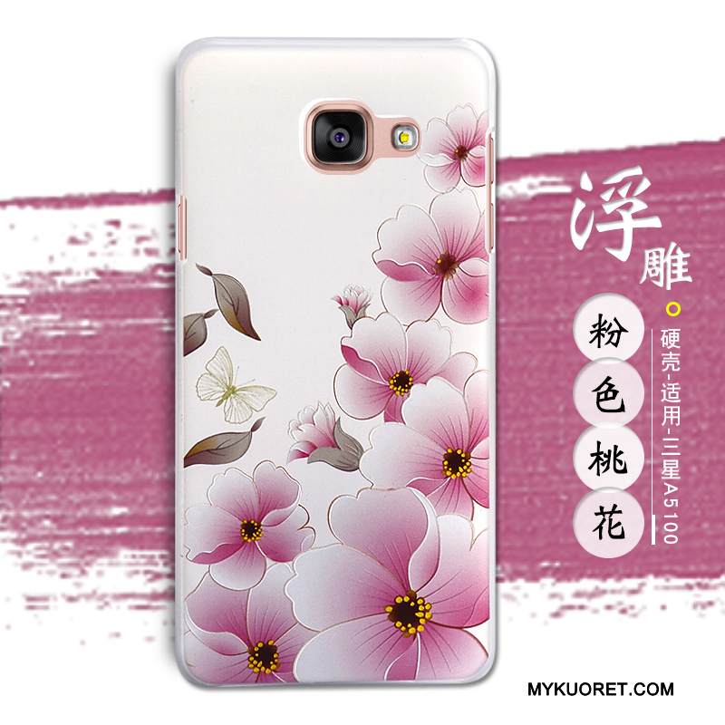 Kuori Samsung Galaxy A5 2016 Kohokuviointi Puhelimen Kuoret Jauhe, Kotelo Samsung Galaxy A5 2016 Suojaus