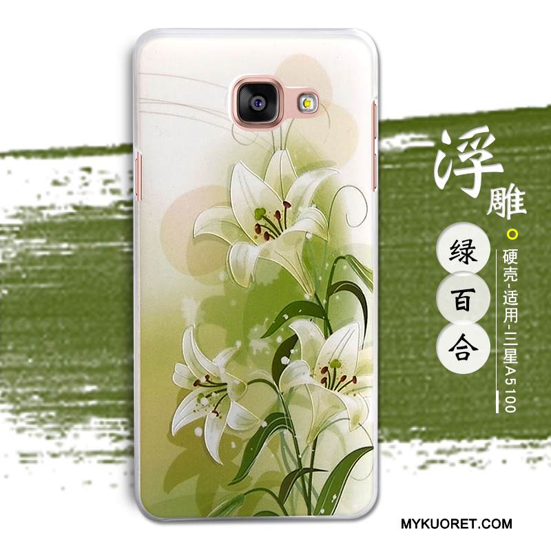 Kuori Samsung Galaxy A5 2016 Kohokuviointi Puhelimen Kuoret Jauhe, Kotelo Samsung Galaxy A5 2016 Suojaus