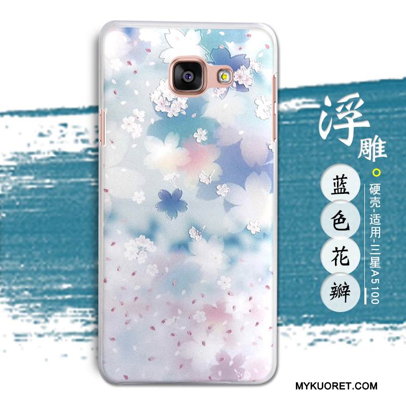 Kuori Samsung Galaxy A5 2016 Kohokuviointi Puhelimen Kuoret Jauhe, Kotelo Samsung Galaxy A5 2016 Suojaus