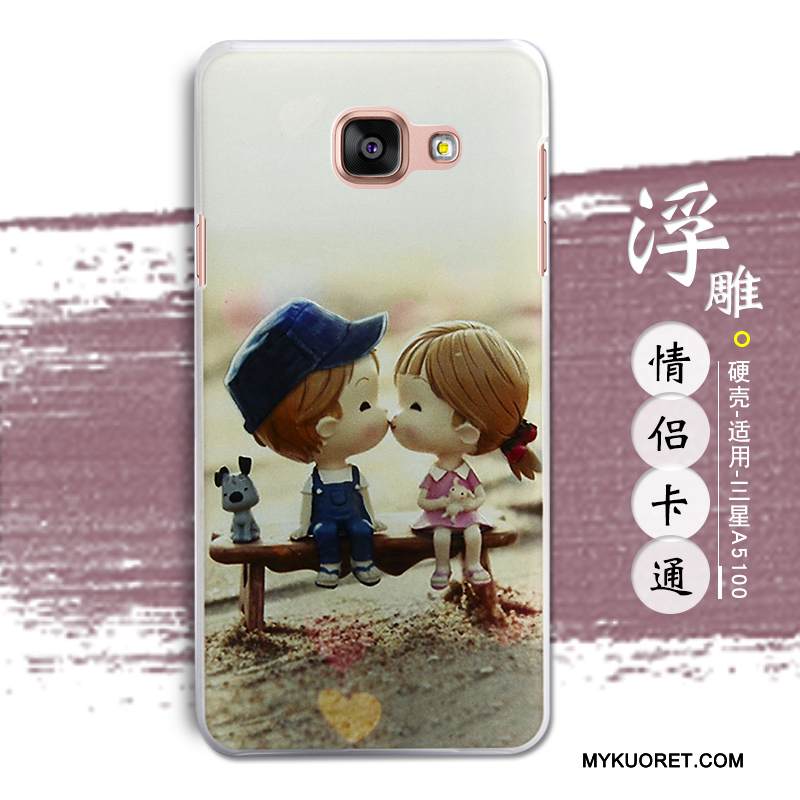 Kuori Samsung Galaxy A5 2016 Kohokuviointi Puhelimen Kuoret Jauhe, Kotelo Samsung Galaxy A5 2016 Suojaus