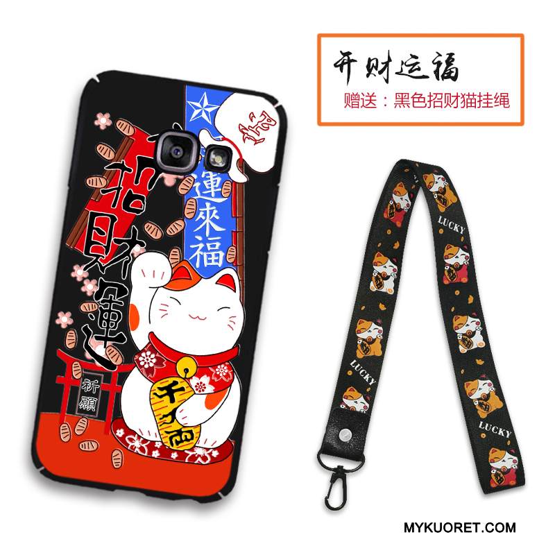 Kuori Samsung Galaxy A5 2016 Laukut Kova Keltainen, Kotelo Samsung Galaxy A5 2016 Luova Pesty Suede Persoonallisuus