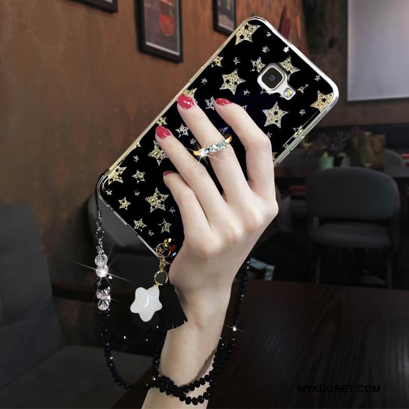 Kuori Samsung Galaxy A5 2016 Laukut Kova Musta, Kotelo Samsung Galaxy A5 2016 Silikoni Murtumaton Persoonallisuus