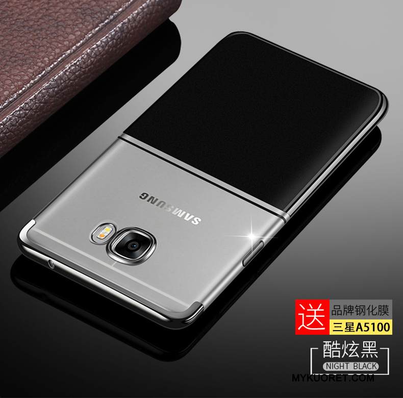 Kuori Samsung Galaxy A5 2016 Laukut Murtumaton Ohut, Kotelo Samsung Galaxy A5 2016 Pehmeä Neste Keltainen Puhelimen Kuoret