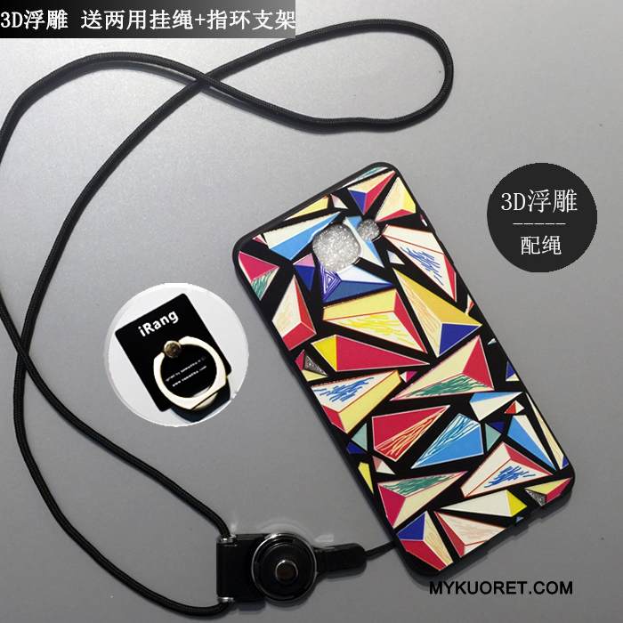 Kuori Samsung Galaxy A5 2016 Laukut Murtumaton Puhelimen Kuoret, Kotelo Samsung Galaxy A5 2016 Sarjakuva Valkoinen