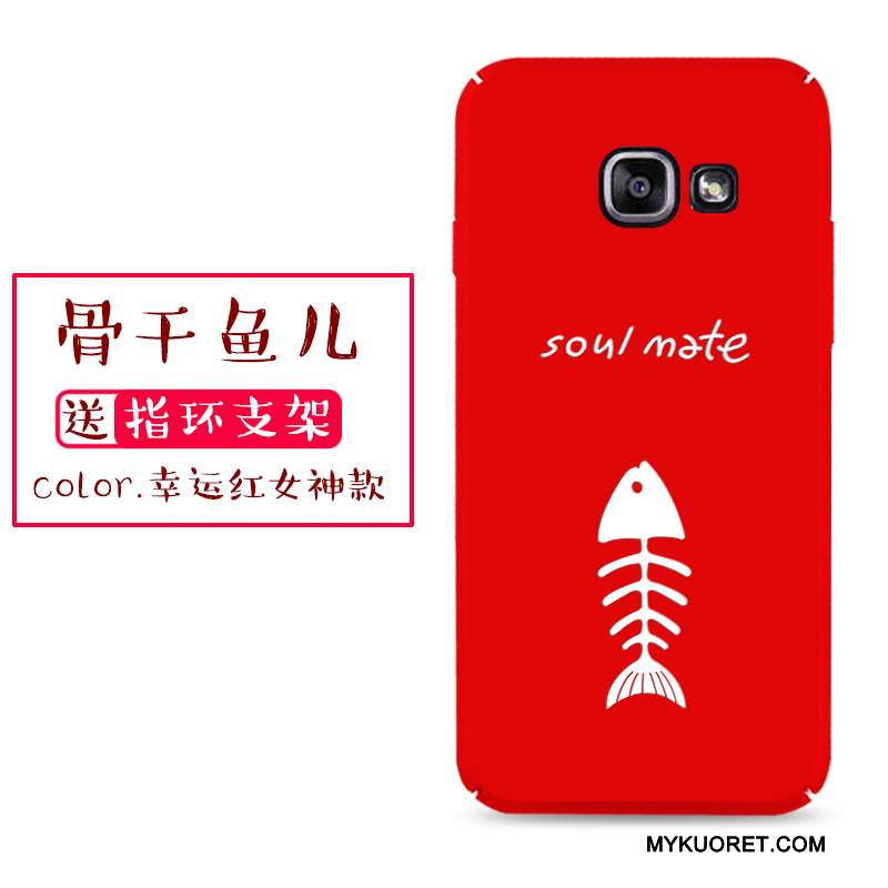 Kuori Samsung Galaxy A5 2016 Laukut Murtumaton Punainen, Kotelo Samsung Galaxy A5 2016 Luova Puhelimen Kuoret Persoonallisuus