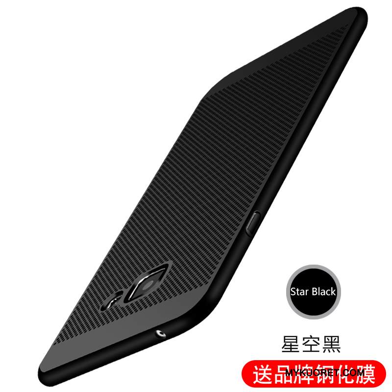 Kuori Samsung Galaxy A5 2016 Laukut Pesty Suede Murtumaton, Kotelo Samsung Galaxy A5 2016 Suojaus Säteilevä Kulta