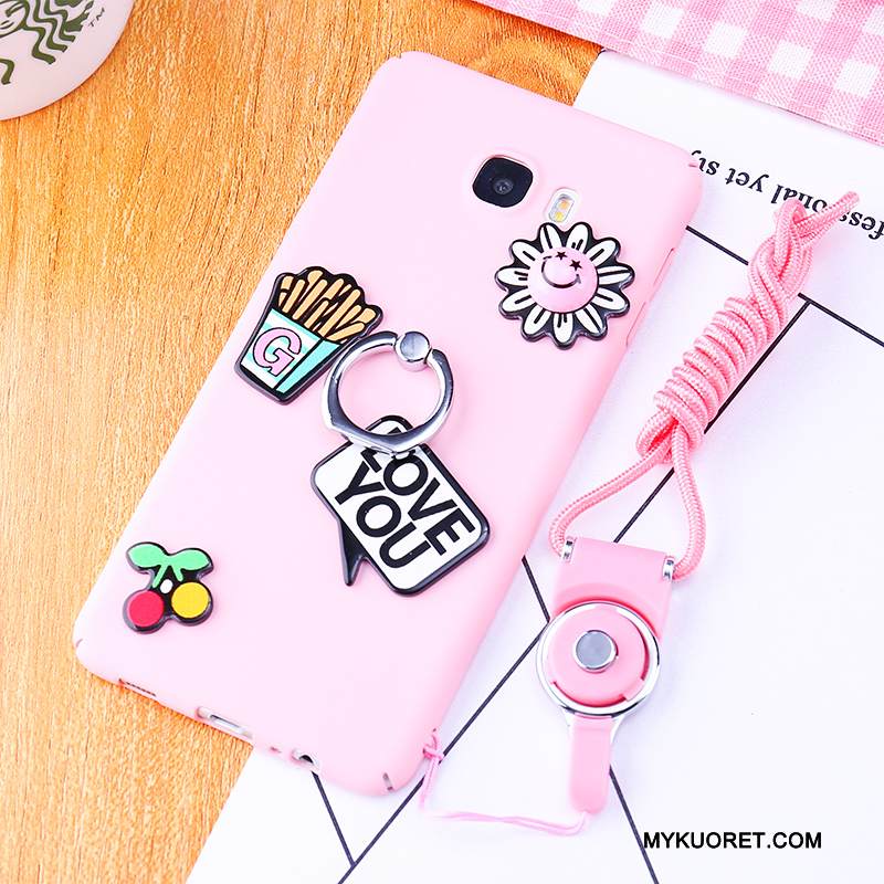 Kuori Samsung Galaxy A5 2016 Laukut Sininen Puhelimen Kuoret, Kotelo Samsung Galaxy A5 2016 Suojaus Trendi Pesty Suede