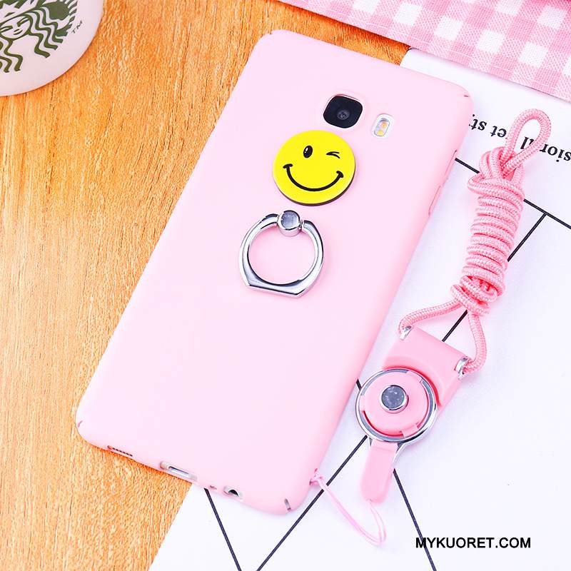 Kuori Samsung Galaxy A5 2016 Laukut Sininen Puhelimen Kuoret, Kotelo Samsung Galaxy A5 2016 Suojaus Trendi Pesty Suede