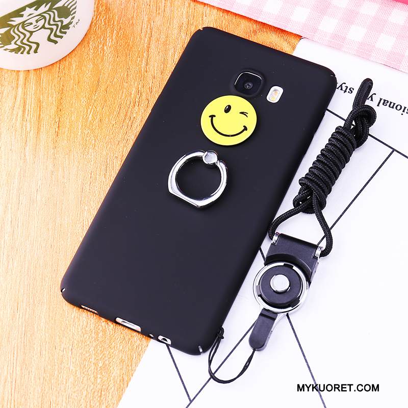 Kuori Samsung Galaxy A5 2016 Laukut Sininen Puhelimen Kuoret, Kotelo Samsung Galaxy A5 2016 Suojaus Trendi Pesty Suede