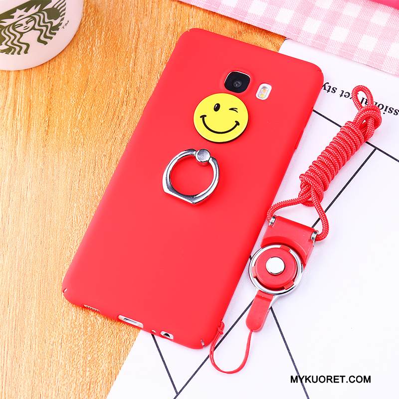 Kuori Samsung Galaxy A5 2016 Laukut Sininen Puhelimen Kuoret, Kotelo Samsung Galaxy A5 2016 Suojaus Trendi Pesty Suede