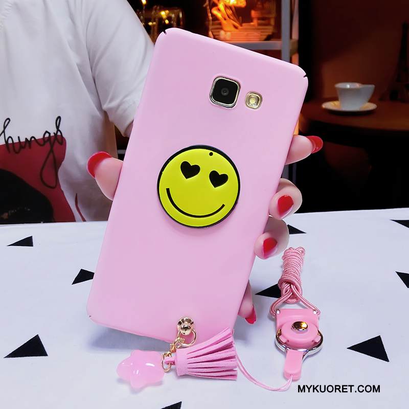 Kuori Samsung Galaxy A5 2016 Laukut Trendi Pesty Suede, Kotelo Samsung Galaxy A5 2016 Suojaus Puhelimen Kuoret Kova