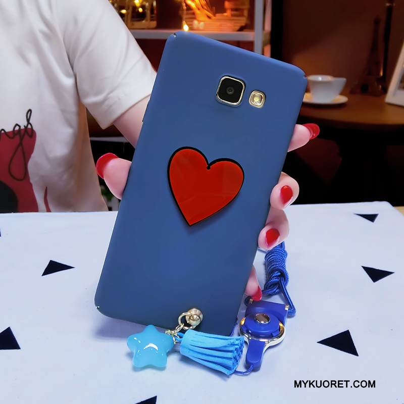 Kuori Samsung Galaxy A5 2016 Laukut Trendi Pesty Suede, Kotelo Samsung Galaxy A5 2016 Suojaus Puhelimen Kuoret Kova