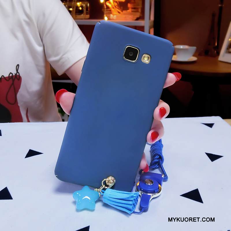 Kuori Samsung Galaxy A5 2016 Laukut Trendi Pesty Suede, Kotelo Samsung Galaxy A5 2016 Suojaus Puhelimen Kuoret Kova