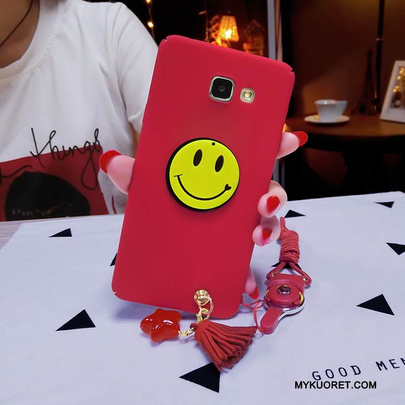 Kuori Samsung Galaxy A5 2016 Laukut Trendi Pesty Suede, Kotelo Samsung Galaxy A5 2016 Suojaus Puhelimen Kuoret Kova