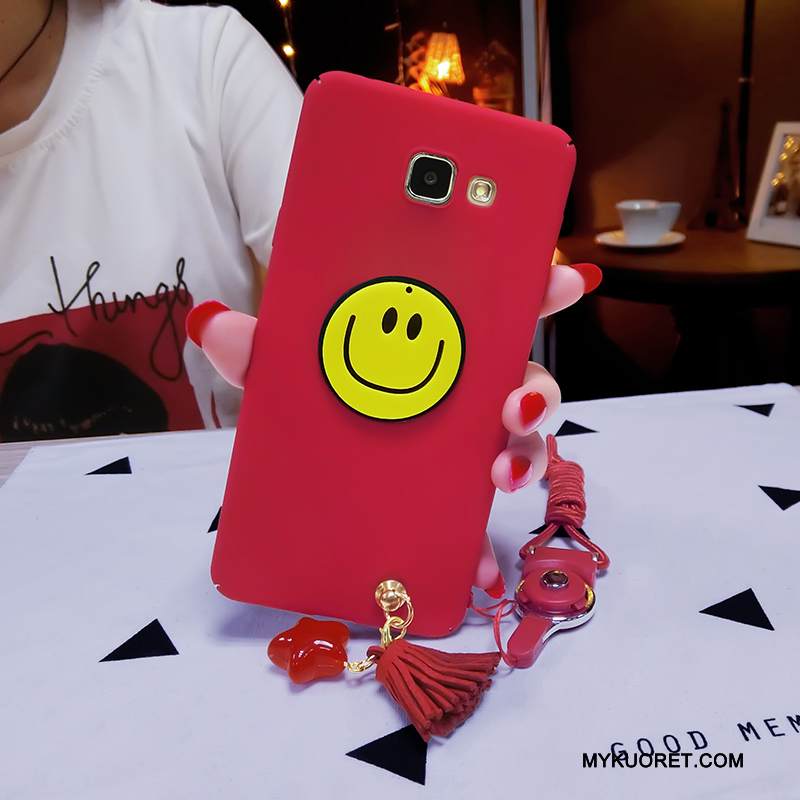 Kuori Samsung Galaxy A5 2016 Laukut Trendi Pesty Suede, Kotelo Samsung Galaxy A5 2016 Suojaus Puhelimen Kuoret Kova