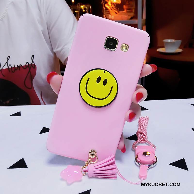 Kuori Samsung Galaxy A5 2016 Laukut Trendi Pesty Suede, Kotelo Samsung Galaxy A5 2016 Suojaus Puhelimen Kuoret Kova