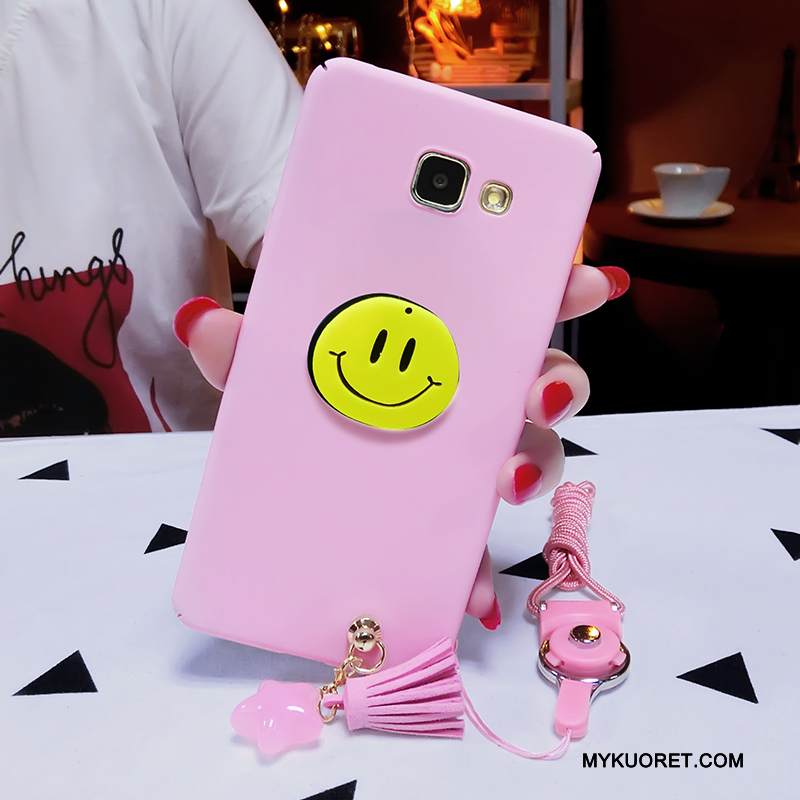 Kuori Samsung Galaxy A5 2016 Laukut Trendi Pesty Suede, Kotelo Samsung Galaxy A5 2016 Suojaus Puhelimen Kuoret Kova