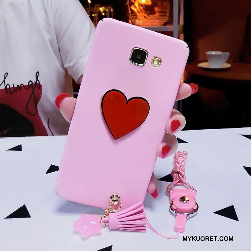 Kuori Samsung Galaxy A5 2016 Laukut Trendi Pesty Suede, Kotelo Samsung Galaxy A5 2016 Suojaus Puhelimen Kuoret Kova