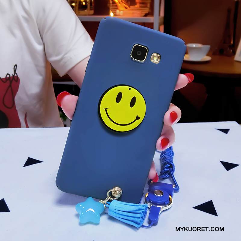 Kuori Samsung Galaxy A5 2016 Laukut Trendi Pesty Suede, Kotelo Samsung Galaxy A5 2016 Suojaus Puhelimen Kuoret Kova