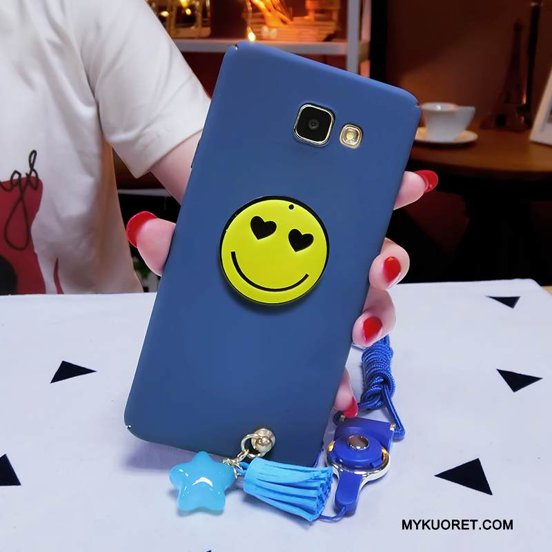 Kuori Samsung Galaxy A5 2016 Laukut Trendi Pesty Suede, Kotelo Samsung Galaxy A5 2016 Suojaus Puhelimen Kuoret Kova