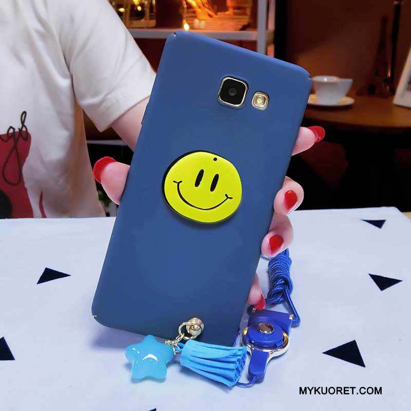 Kuori Samsung Galaxy A5 2016 Laukut Trendi Pesty Suede, Kotelo Samsung Galaxy A5 2016 Suojaus Puhelimen Kuoret Kova