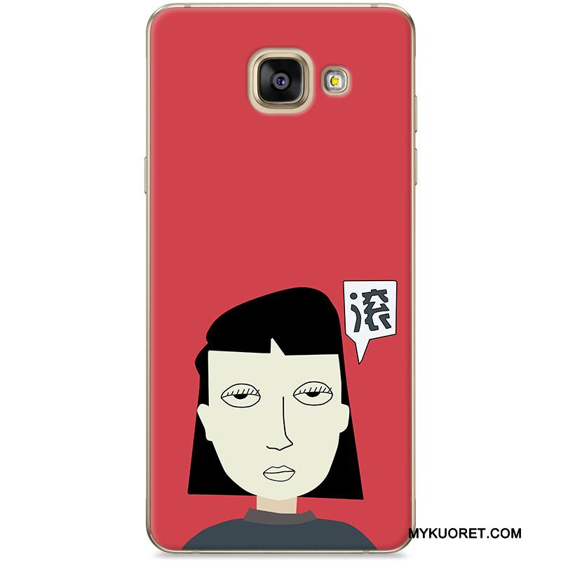 Kuori Samsung Galaxy A5 2016 Luova Keltainen Puhelimen Kuoret, Kotelo Samsung Galaxy A5 2016 Maalaus