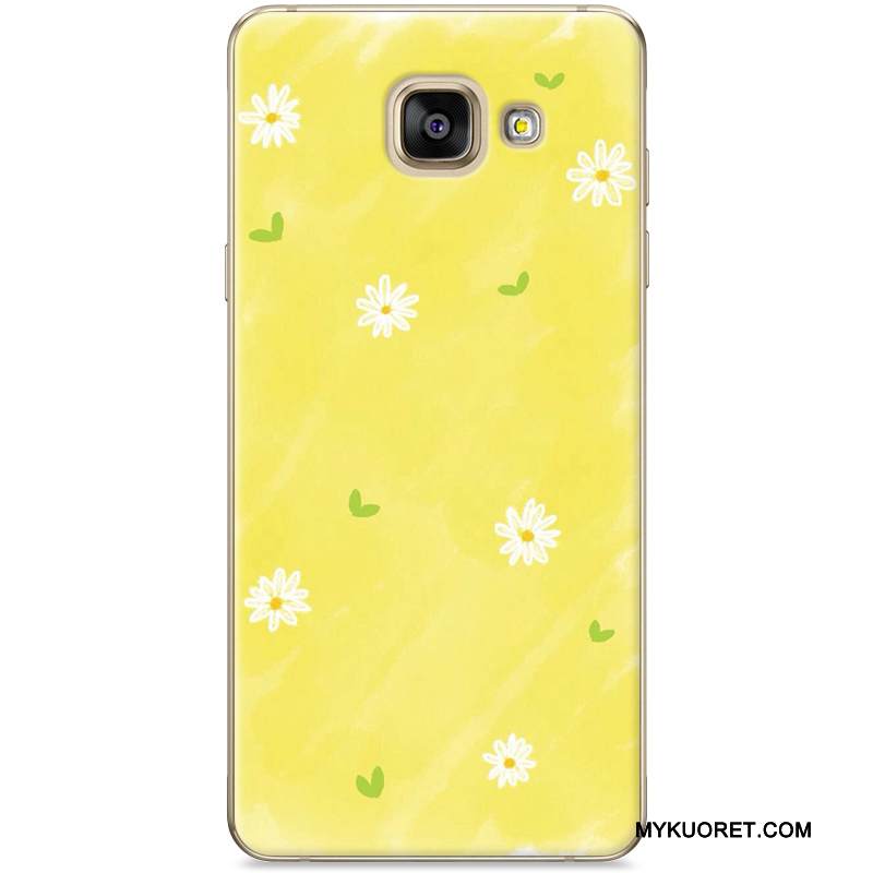 Kuori Samsung Galaxy A5 2016 Luova Keltainen Puhelimen Kuoret, Kotelo Samsung Galaxy A5 2016 Maalaus