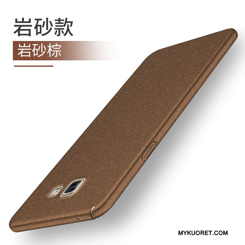 Kuori Samsung Galaxy A5 2016 Monivärinen Kova Pesty Suede, Kotelo Samsung Galaxy A5 2016 Laukut Murtumaton Puhelimen Kuoret