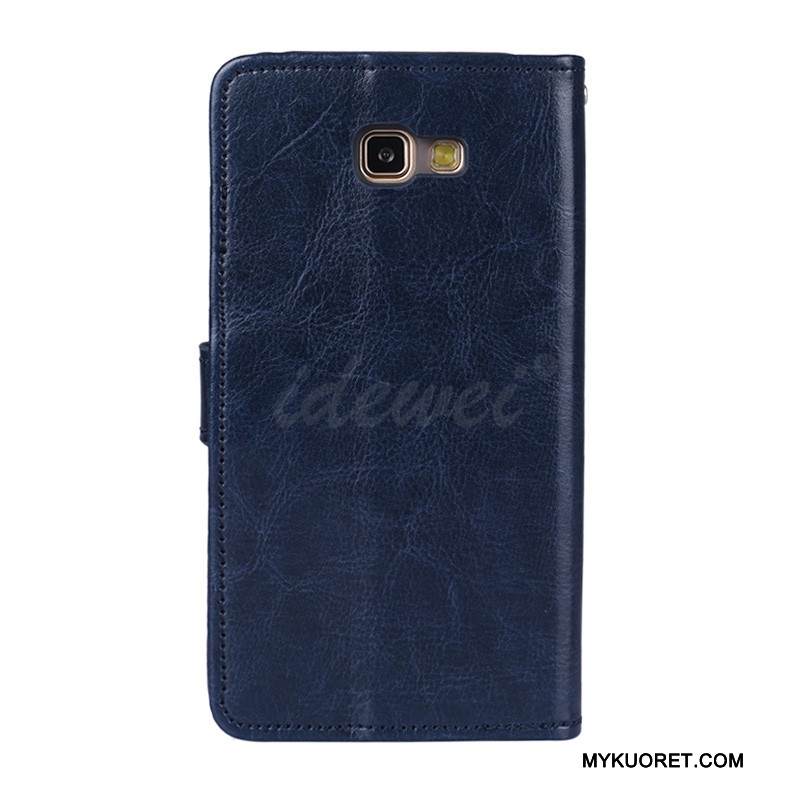 Kuori Samsung Galaxy A5 2016 Nahka Puhelimen Kuoret, Kotelo Samsung Galaxy A5 2016 Suojaus