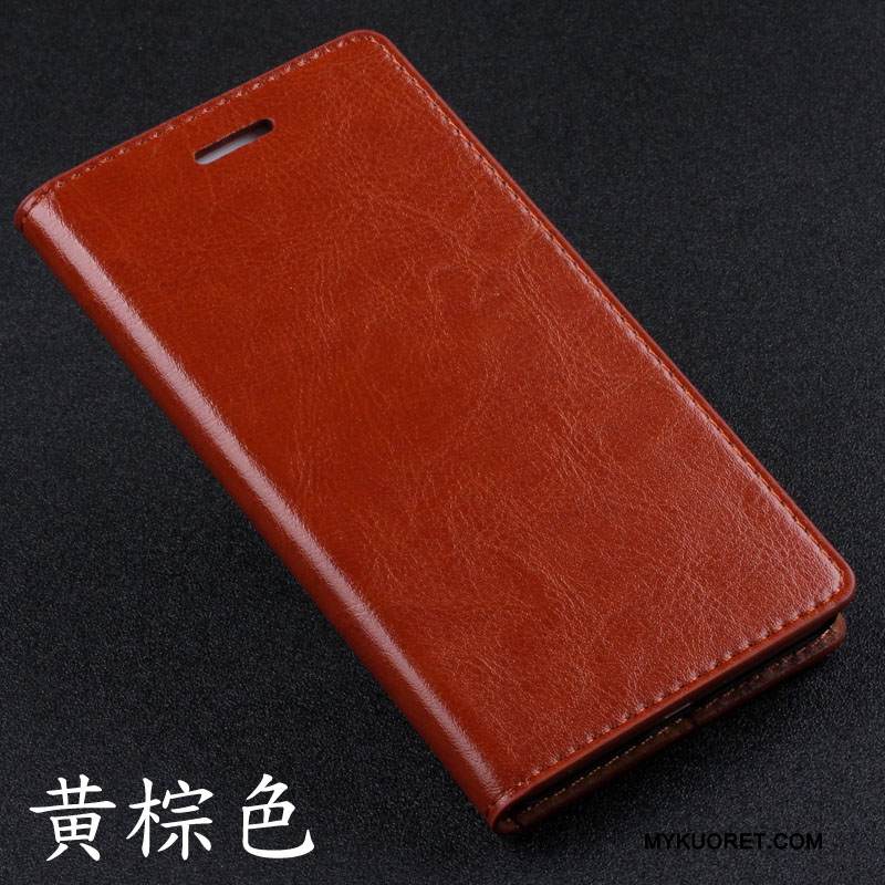 Kuori Samsung Galaxy A5 2016 Nahka Puhelimen Kuoret Punainen, Kotelo Samsung Galaxy A5 2016 Suojaus Uusi