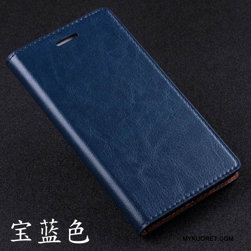 Kuori Samsung Galaxy A5 2016 Nahka Puhelimen Kuoret Punainen, Kotelo Samsung Galaxy A5 2016 Suojaus Uusi