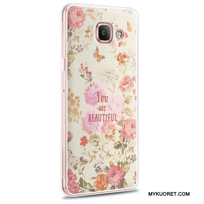 Kuori Samsung Galaxy A5 2016 Pehmeä Neste Puhelimen Kuoret Murtumaton, Kotelo Samsung Galaxy A5 2016 Silikoni Trendi Vaaleansininen