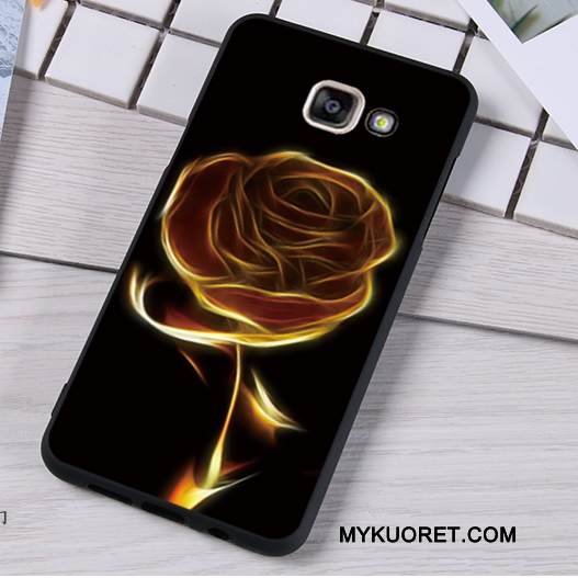 Kuori Samsung Galaxy A5 2016 Pehmeä Neste Sininen Ripustettavat Koristeet, Kotelo Samsung Galaxy A5 2016 Silikoni Puhelimen Kuoret Murtumaton