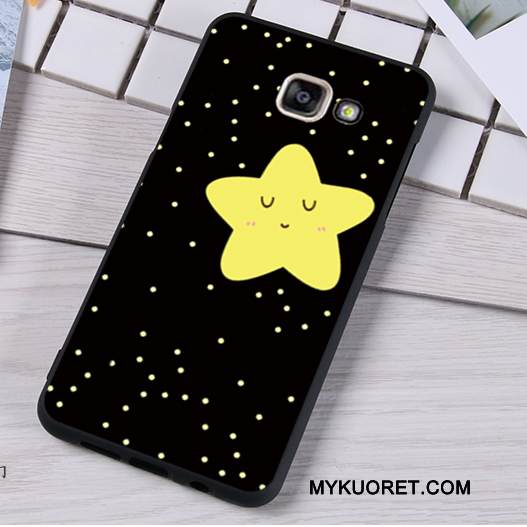 Kuori Samsung Galaxy A5 2016 Pehmeä Neste Sininen Ripustettavat Koristeet, Kotelo Samsung Galaxy A5 2016 Silikoni Puhelimen Kuoret Murtumaton