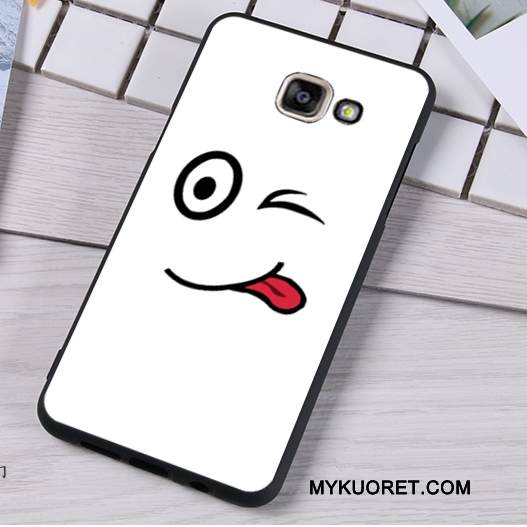 Kuori Samsung Galaxy A5 2016 Pehmeä Neste Sininen Ripustettavat Koristeet, Kotelo Samsung Galaxy A5 2016 Silikoni Puhelimen Kuoret Murtumaton