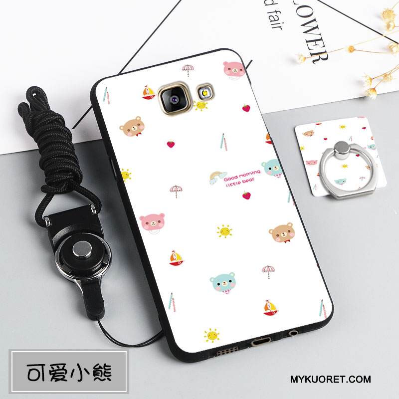 Kuori Samsung Galaxy A5 2016 Pehmeä Neste Trendi Puhelimen Kuoret, Kotelo Samsung Galaxy A5 2016 Silikoni Murtumaton Musta