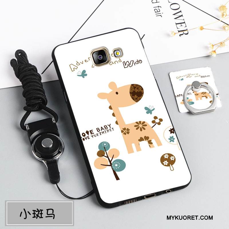 Kuori Samsung Galaxy A5 2016 Pehmeä Neste Trendi Puhelimen Kuoret, Kotelo Samsung Galaxy A5 2016 Silikoni Murtumaton Musta