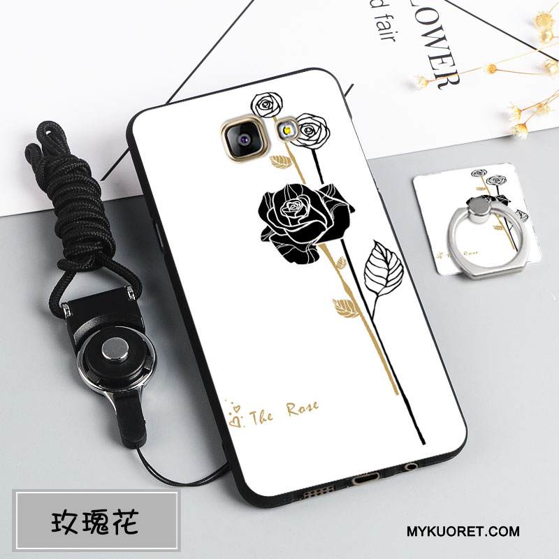 Kuori Samsung Galaxy A5 2016 Pehmeä Neste Trendi Puhelimen Kuoret, Kotelo Samsung Galaxy A5 2016 Silikoni Murtumaton Musta