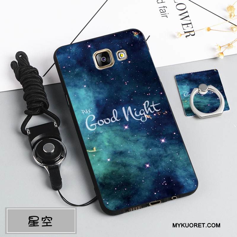 Kuori Samsung Galaxy A5 2016 Pehmeä Neste Trendi Puhelimen Kuoret, Kotelo Samsung Galaxy A5 2016 Silikoni Murtumaton Musta